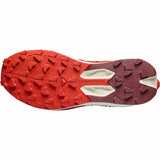 Salomon S/Lab Pulsar 4 Unisex Trail Running Shoes - Fiery Red / Vanilla Ice / Andorra