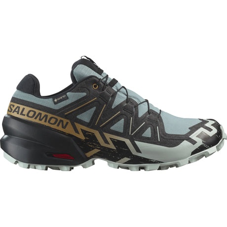 Salomon Speedcross 6 GTX chaussures de course à pied trail homme - Trooper / Black / Wood Thrush