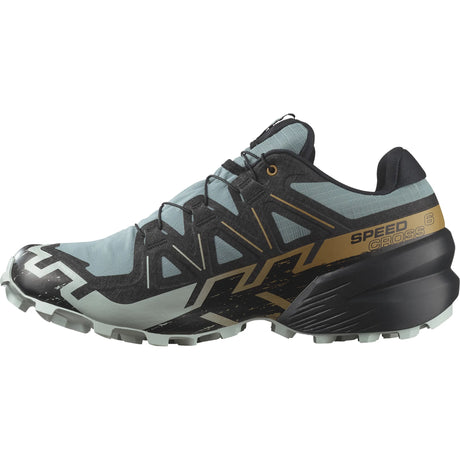 Salomon Speedcross 6 GTX chaussures de course à pied trail homme - Trooper / Black / Wood Thrush