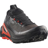 Salomon S/Lab Genesis 2 unisex trail running shoes – Iron / Black / Fiery Red, outer side view