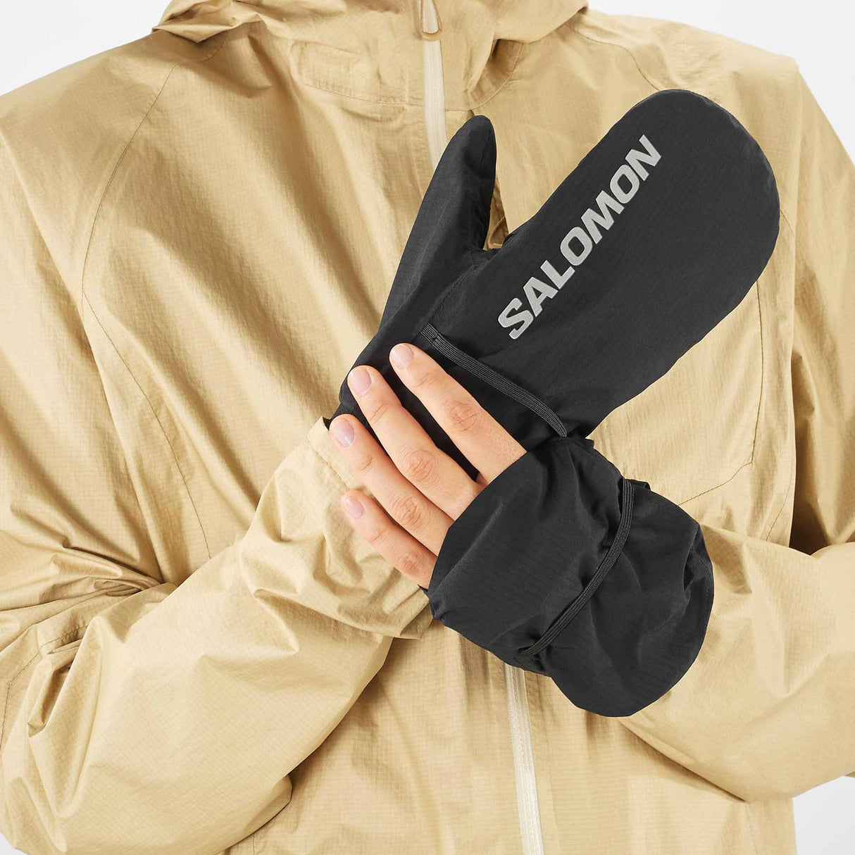 Salomon Bonatti WP Unisex Running Gloves - Deep Black