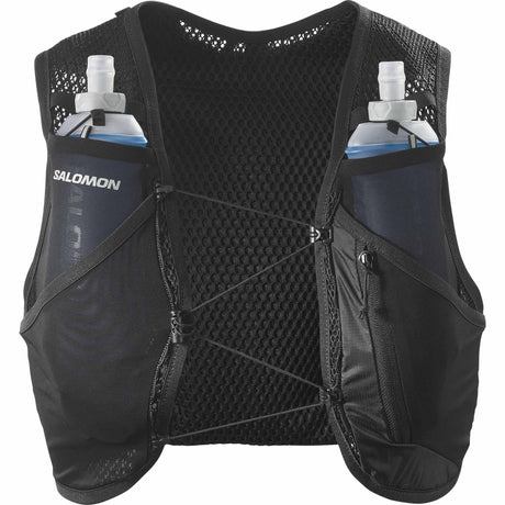 Salomon Active Skin 4 Running Hydration Vest - Black / Metal