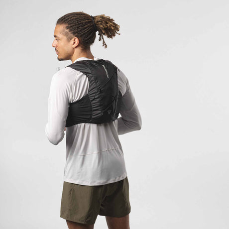 Salomon Active Skin 4 Running Hydration Vest - Black / Metal