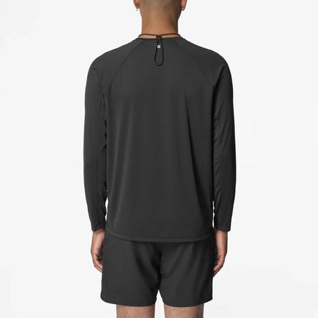 Salomon SHAKEout Core t-shirt de course à manches longues pour homme - Deep Black