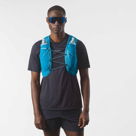 Salomon Active Skin 4 Running Hydration Vest - Blue Danube