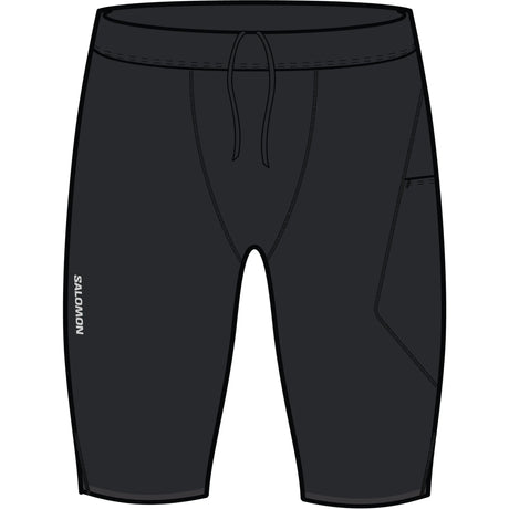 Salomon Sense Stow cuissard de course 9 po pour homme - Deep Black