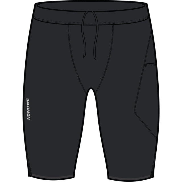 Salomon Sense Stow cuissard de course 9 po pour homme - Deep Black