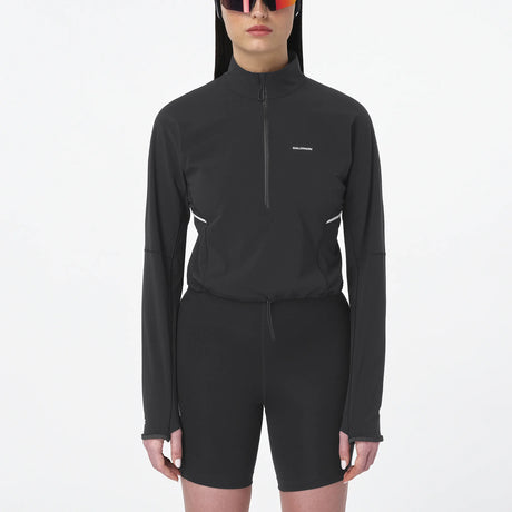 Salomon Sense Aero Hybrid pull court de course pour femme - Deep Black