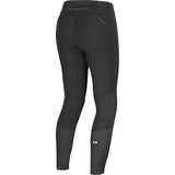 Salomon Sense Aero Softshell running tights for women - Deep Black - back view
