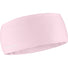 Salomon Run Tech unisex winter running headband - Icy Pink - front view