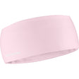 Salomon Run Tech unisex winter running headband - Icy Pink - front view