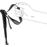 Leki Skytera FX Carbon SL Compact bâtons de trekking dragonne - Blanc / Noir