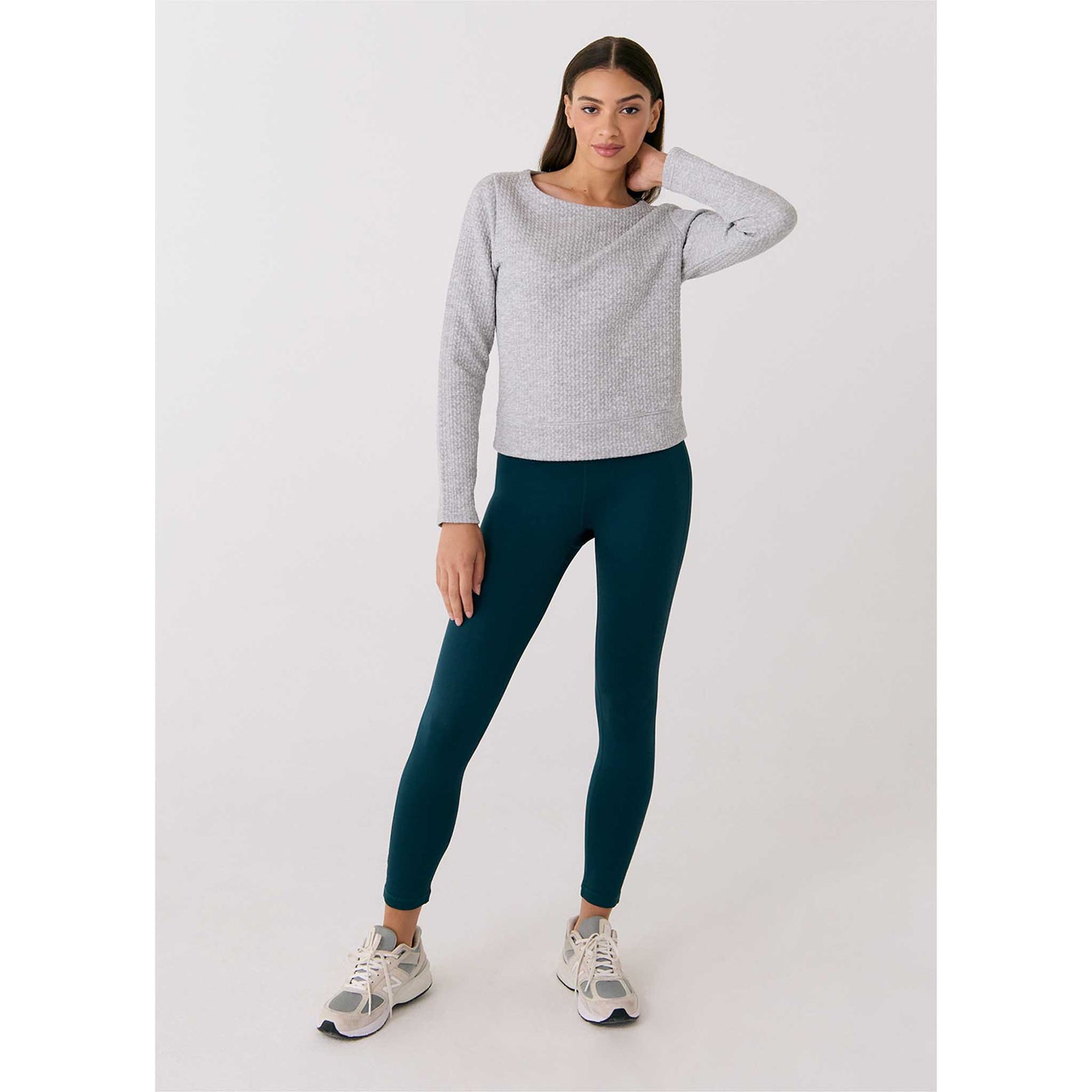 Lolë Lolë chandail à col rond Clover pour femme