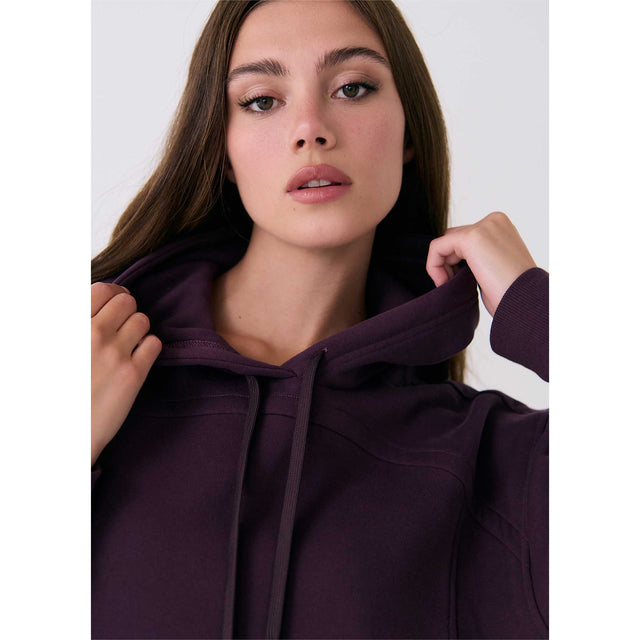 Lolë Lolë robe à capuchon en molleton Icon pour femme