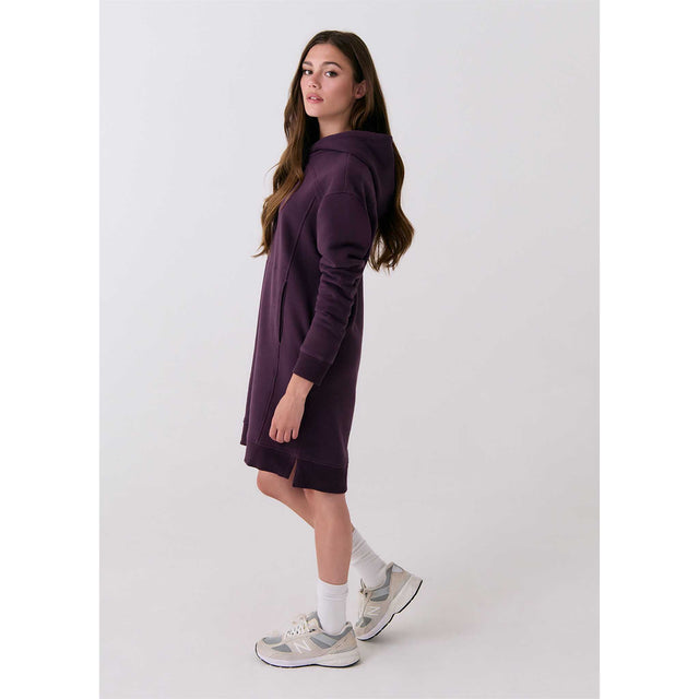Lolë Lolë robe à capuchon en molleton Icon pour femme