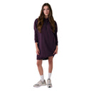 Lolë Lolë robe à capuchon en molleton Icon pour femme