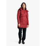 Lolë Claudia manteau mi-long face- merlot