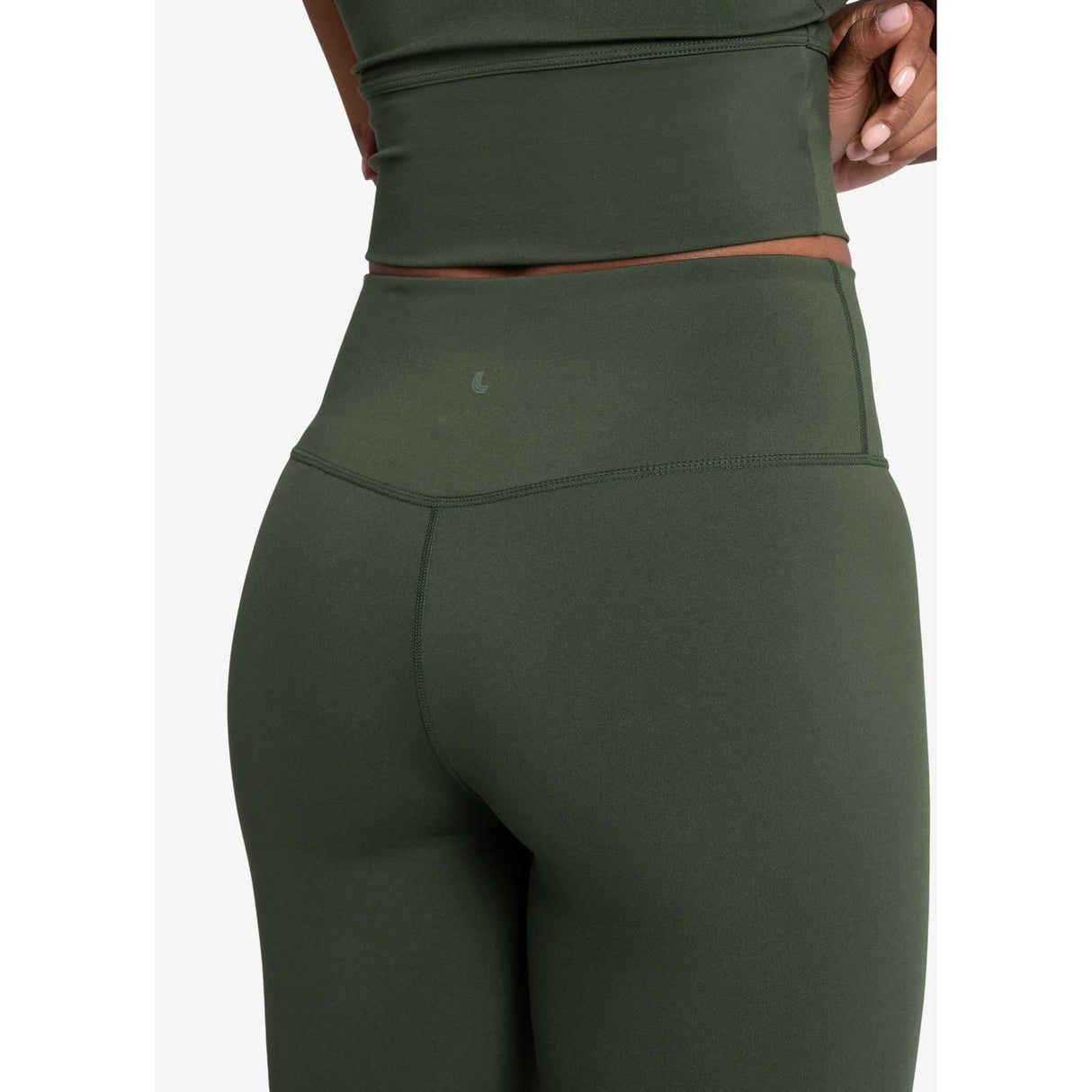 Lolë legging Comfort Stretch femme dos- kombu