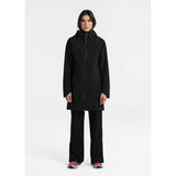 Lolë manteau de pluie Element long face - Noir