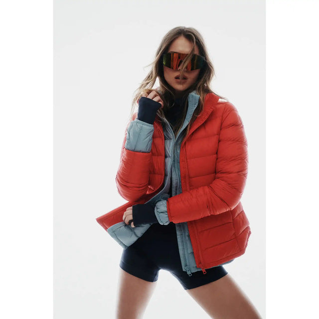Lolë manteau en duvet Emeline pour femme - Pavot
