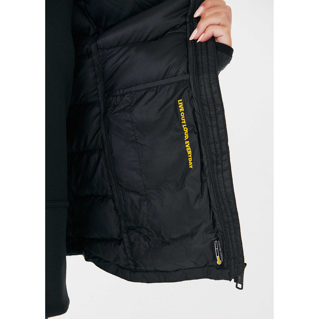 Lolë manteau en duvet Emeline pour femme interieur - Noir