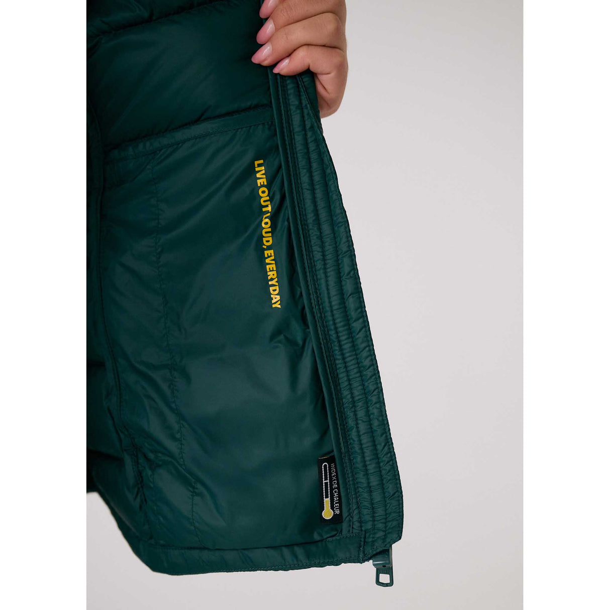 Lolë manteau en duvet Emeline pour femme interieur - Midnight Teal