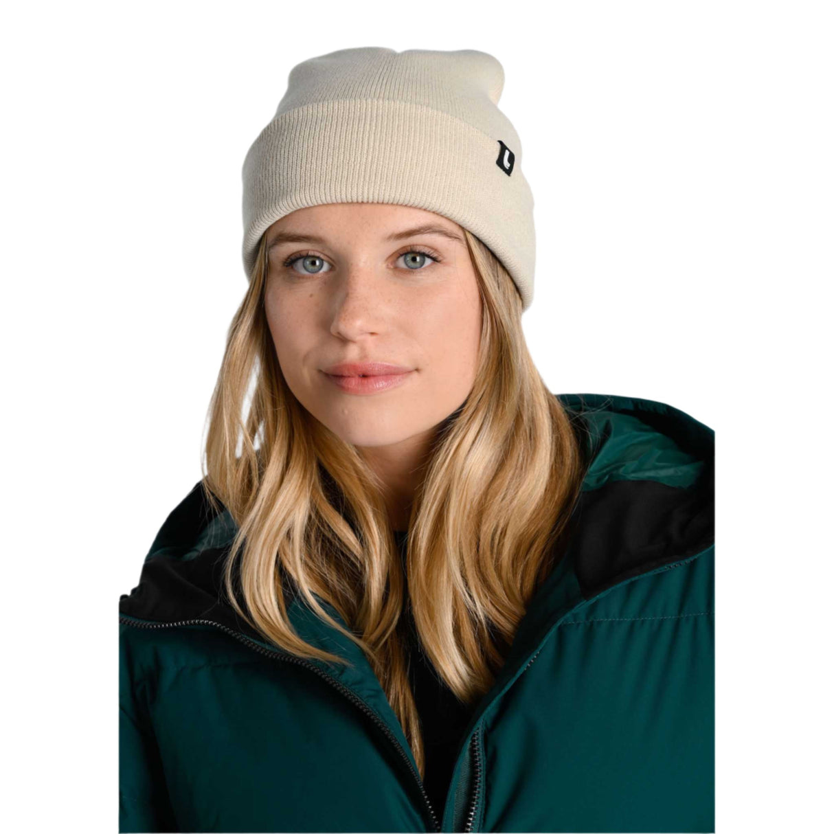 Lolë tuque Everest Slouchy live - beige argenté