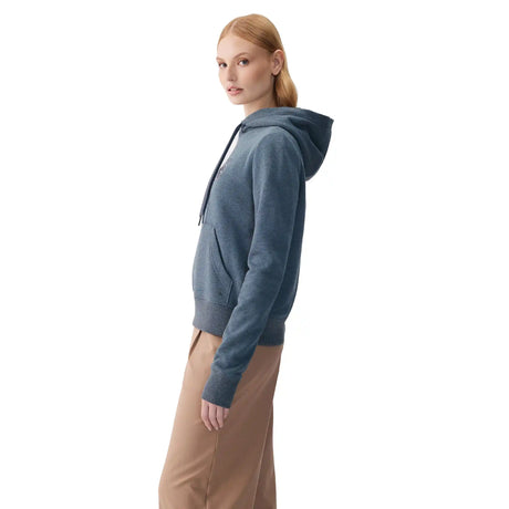 Lolë chandail à capuchon icone pour femme - Bleu Pierre Chiné
