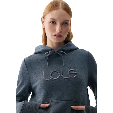 Lolë chandail à capuchon icone pour femme - Bleu Pierre Chiné