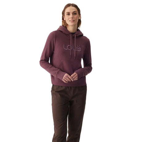 Lolë chandail à capuchon icone pour femme - Mûre