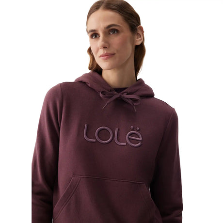 Lolë chandail à capuchon icone pour femme - Mûre