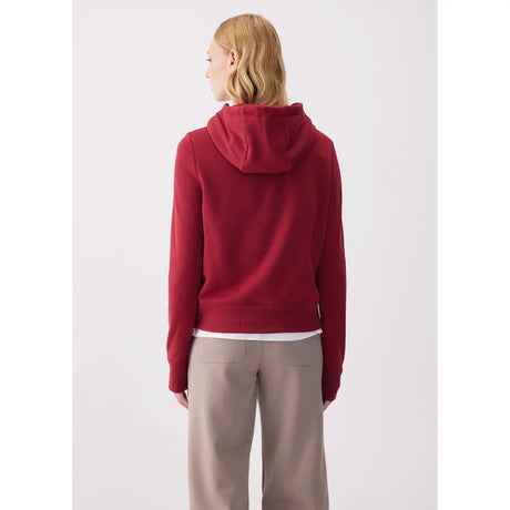 Lolë chandail à capuchon icone pour femme - Grenat