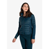 Lolë manteau coupe-vent isolé Just pour femme face 2- bleu fjord