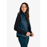 Lolë veste sans manches isolée Just pour femme lateral- bleu fjord