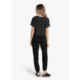 Lole Olivie Joggers pantalon femme dos- noir / blanc