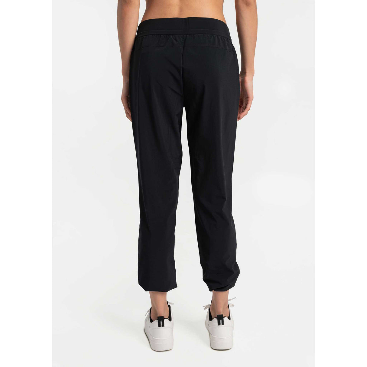 Lole Olivie Joggers pantalon femme dos - noir / blanc