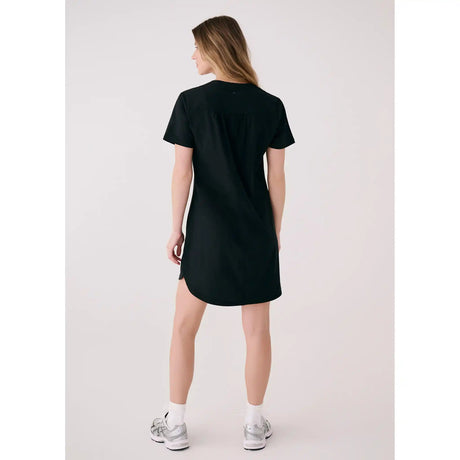 Lolë Robe col en V Olivie - Noir