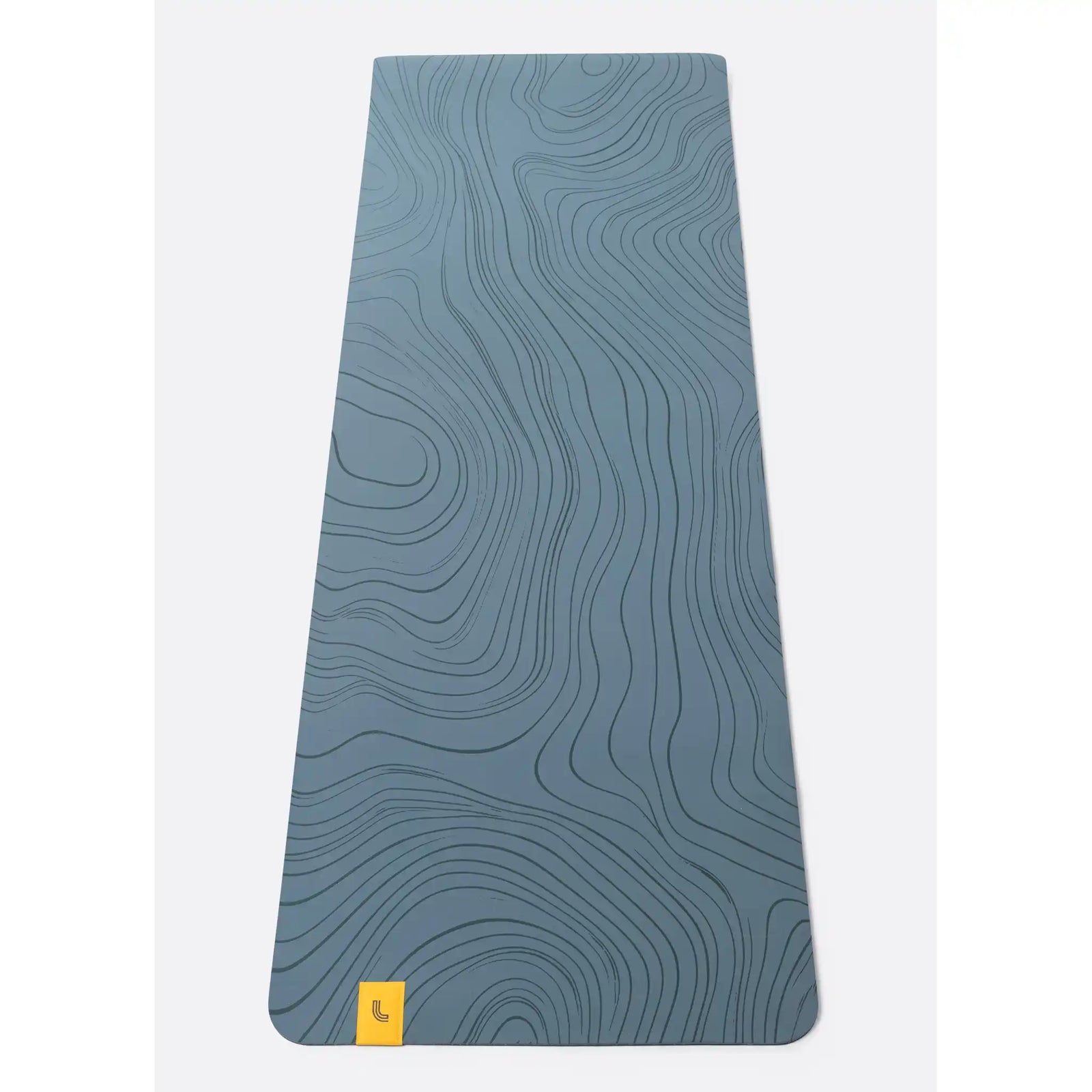Lolë tapis de yoga Prima marbre - Vert mer