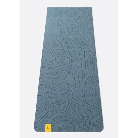 Lolë tapis de yoga Prima marbre - Vert mer