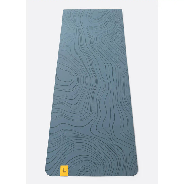 Lolë tapis de yoga Prima marbre - Vert mer