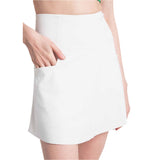 Lolë jupe-short Step Up pour femme - blanc