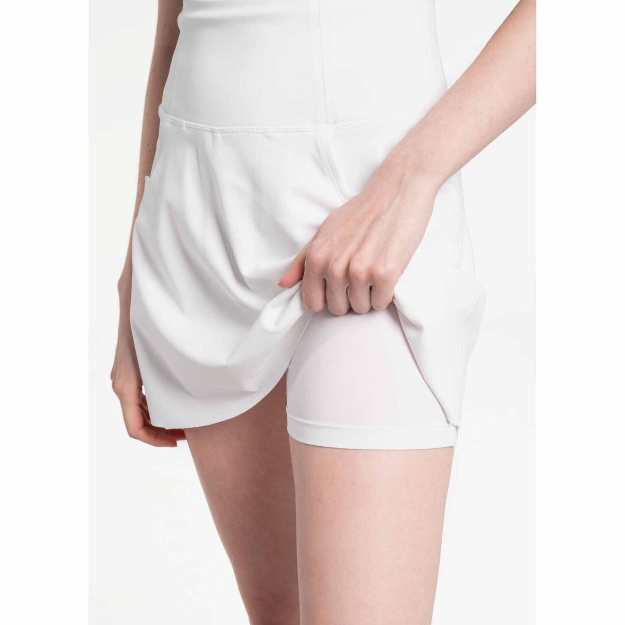 Lolë jupe-short Step Up pour femme cuissard- blanc