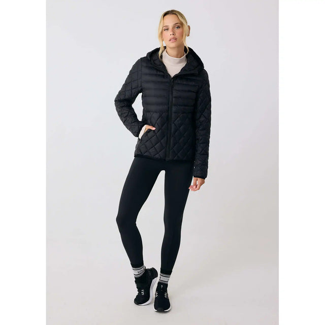 Lolë manteau isolé The Base pour femme - Noir