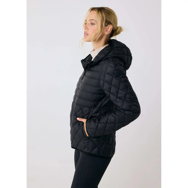 Lolë manteau isolé The Base pour femme - Noir