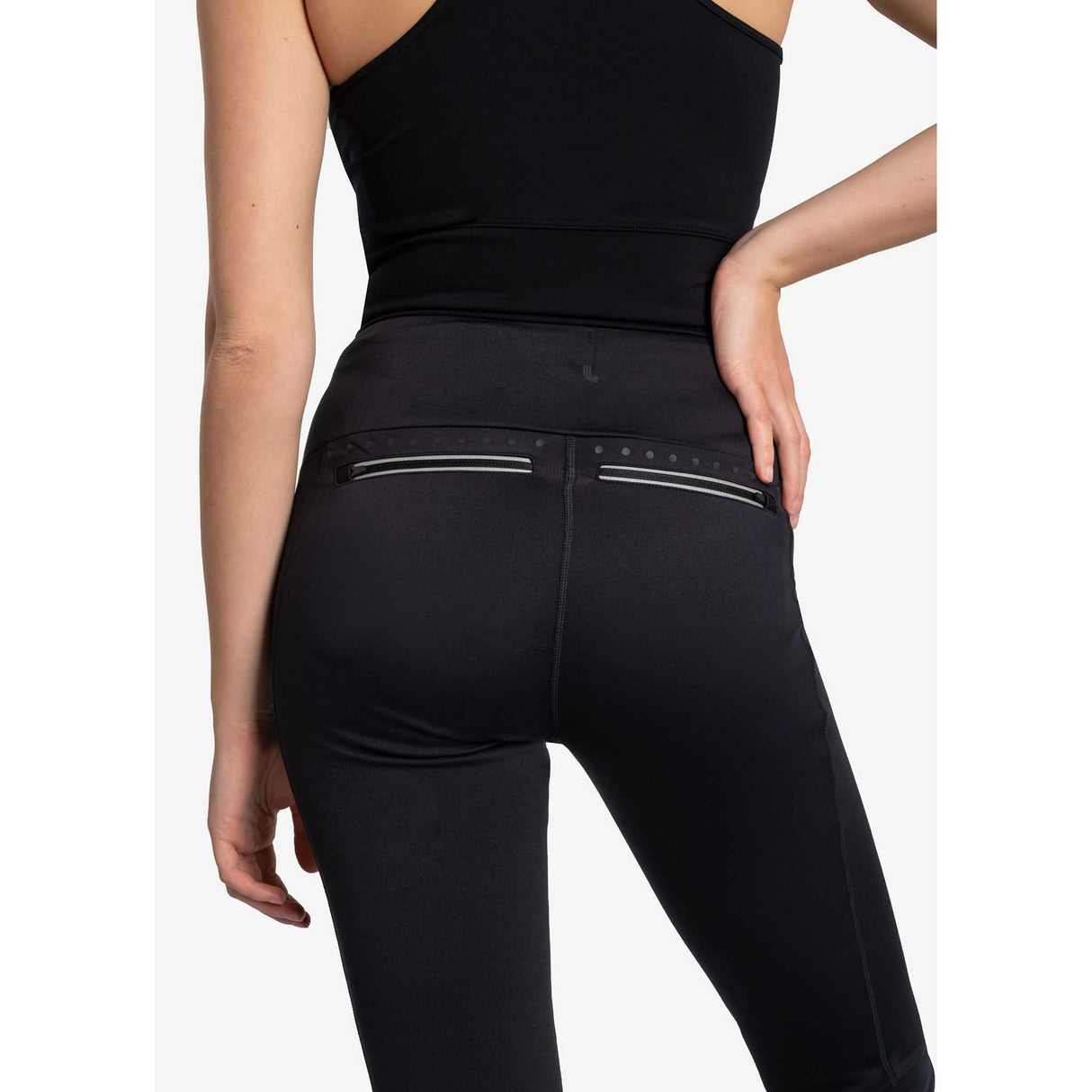 Lolë pantalon chaud Trek pour femme dos - noir