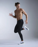 2XU leggings de compression sport de course à pied homme - Noir / Noir