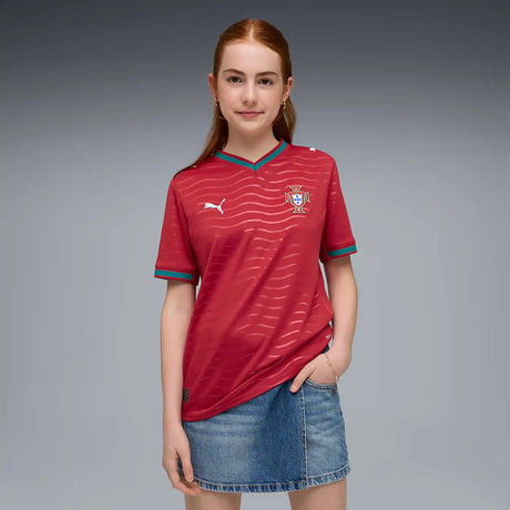Puma Portugal Maillot de soccer domicile 2026 pour enfants