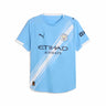 Maillot Puma Manchester City FC 2025/26 Authentique adulte - Team Light Blue / PUMA White