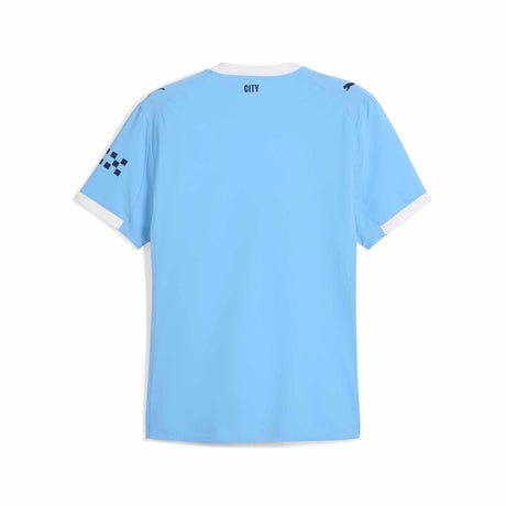 Maillot Puma Manchester City FC 2025/26 Authentique adulte - Team Light Blue / PUMA White