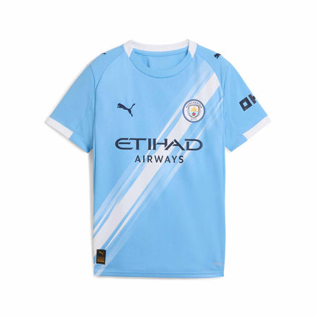 Maillot Manchester City FC 2025/26 enfant - Team Light Blue / PUMA White